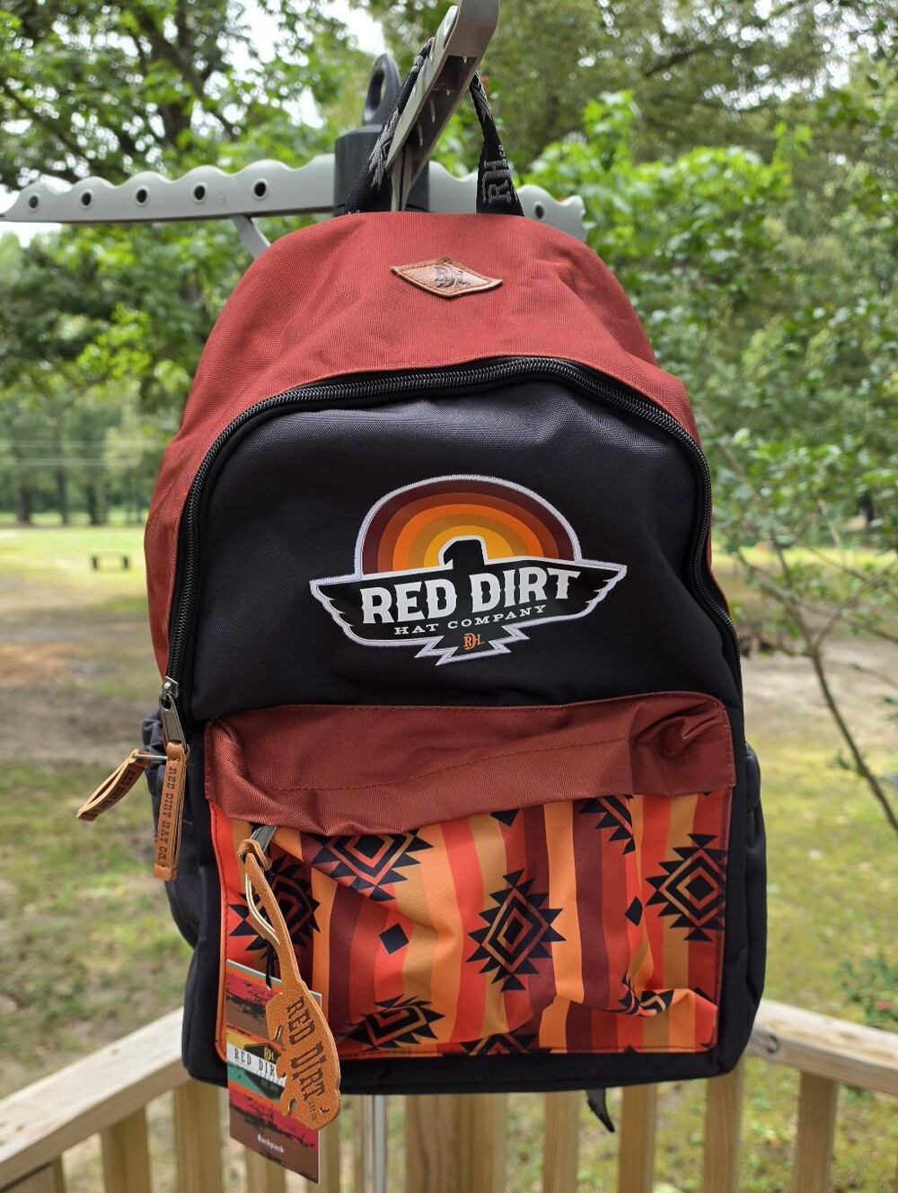 NEW Red Dirt Hat CO. Western Backpack Aztec Serape Mens Womens